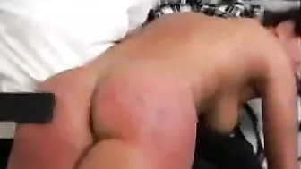 Spanked Schoolgirl Gets Punished in Front of Class