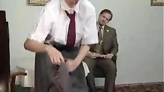 Nazi Punishment - Exchange Student Gets Spanked and BDSM Treatment from Gestapo Officers