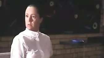 Naughty Teen Caned in Nylons by Trustworthy Guardian