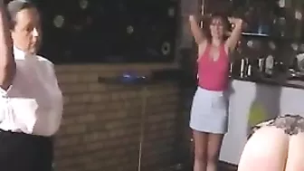 Naughty Teen Caned in Nylons by Trustworthy Guardian