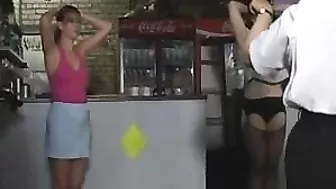 Naughty Teen Caned in Nylons by Trustworthy Guardian
