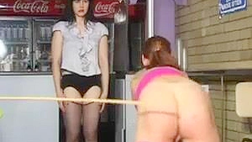 Naughty Teen Caned in Nylons by Trustworthy Guardian