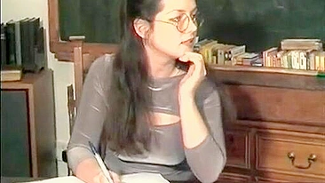 Spanking Punishment for Naughty Students at School