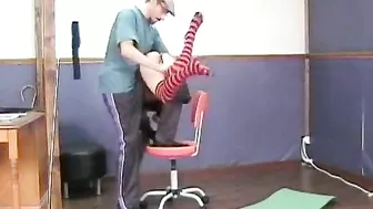 Spanking and Ass Hole Fingering by Sadistic Man - Young Babe