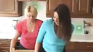 Niece Receives Strict Punishment from Aunt with Hard Spanking