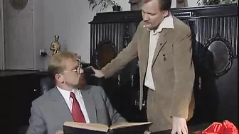 Spanking Schoolgirls in Uniform for Stalin - Teacher Punishment