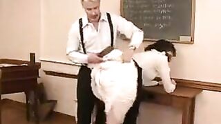 Spanking Schoolmaster Revenges Naughty Teens