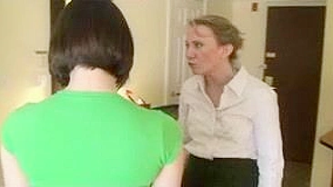 Mom Discovers Daughter Self-pleasuring, Delivers Discipline with Spanking