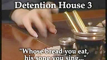 Spanking Fetish XXX video - Detention House 3, Enema and Pigtail