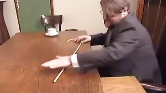 Schoolgirls Spanked by Teachers at Exam Meeting