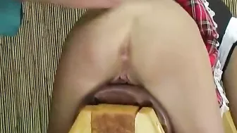 Man Ties Woman to Goats for Spanking Fetish