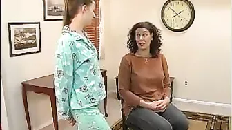 Daughter's Rebellion Results in Spanking before Bedtime