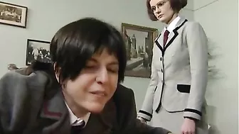 Niki Flynn Spanks Teen Exchange Students in XXX video