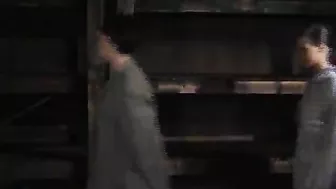 Nazi Spanking of Captured Female Prisoners in Gestapo Camp