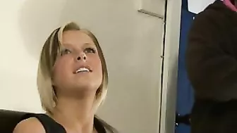 Naughty Teen Punished by Strict Boss - Spanking and More!