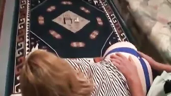 Rough Spanking Punishment by Old Perv Grandpa for Naughty Teen