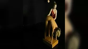 BDSM Blonde Punishment with Spanking and Painful Discipline