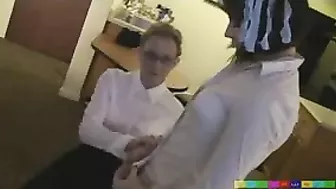 Teen Girl Gets Punished by Mom for fighting with her brother