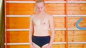 Blonde Fetish Spanking - Joanna Gets Punished with a Hard Spanking
