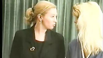 Kelly and Jane's Kinky Caning Adventure - Spanking Teens with the Cane