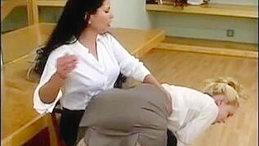 Spanking and Caning Punishment for Naughty Teens - Mature Domination