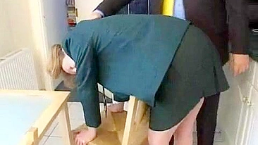 Susie's Punishment - Spanking and Caning Teen for Smoking