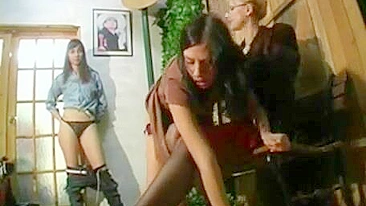 Spanking, Caning Punishment of Polish Prostitutes and Teens