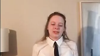 Caning Punishment for Naughty Teen by Old Man