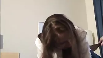 Caning Punishment for Naughty Teen by Old Man