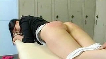Spanking Mom's Fetish - Rectal Temperature Play