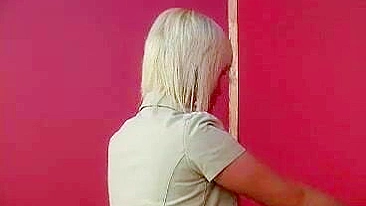 XXX Video - Blonde Gets Spanked by Teens