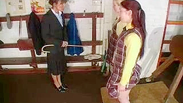 Teenage Punishment - Spanking and Caning Caught on Camera!