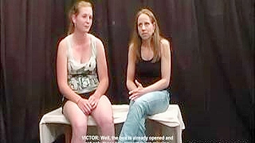 Teen Punishment - Naughty Nicole and Vicky Spanked and Caned for Smoking (Part 1)