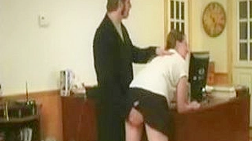 Spanked and Paddled at Work - Fetish Discipline Bondage Spanking Video