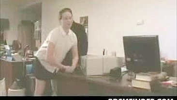 Spanked and Paddled at Work - Fetish Discipline Bondage Spanking Video
