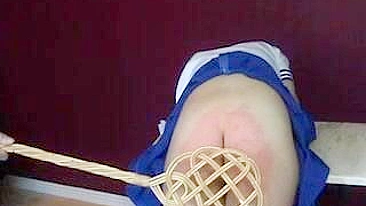 Spanking Punishment of Teen Asian New Resident