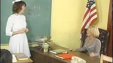 Spanking Amateur Teen Schoolgirls in Exclusive Education 2