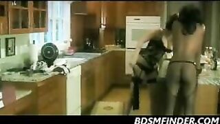 Interracial Lesbian Whipping, Fetish Bondage Spanking