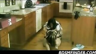 Interracial Lesbian Whipping, Fetish Bondage Spanking