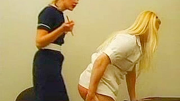 The Correctional Therapist's Spanking and Caning Session with a Teen