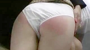 Spanking Punishment - Cute Girl Gets Spanked by Female Teacher in Classroom