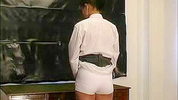 Spanking in Classroom - Erica's Ass Gets Punished