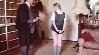 Bad Student Gets Spanked by Teacher - Sex and humiliation