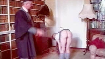 Bad Student Gets Spanked by Teacher - Sex and humiliation