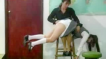 Teacher Spanks Naughty Student in Sexy XXX Video