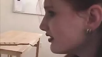 Spanked Schoolgirl Fetish Hardcore Rough XXX Video - Red Ass for Bad Teen Girl