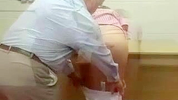 Teen Punishment - Spanking and Caning for Car Crime in Red Dress