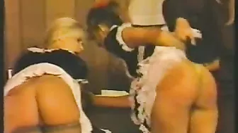 Spanked by the Young Maid - XXX Video