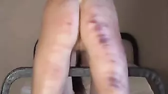 Spanking Fetish Video - Cruel Caning and BDSM Porn