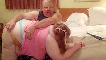 Watch Fat Girl Get Spanked for Being Naughty - Big and Huge Spanking Scene!